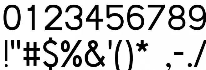 Fudd Font OTHER CHARS