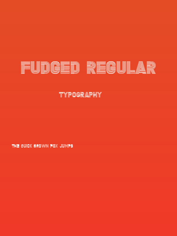 Fudged Regular Poster