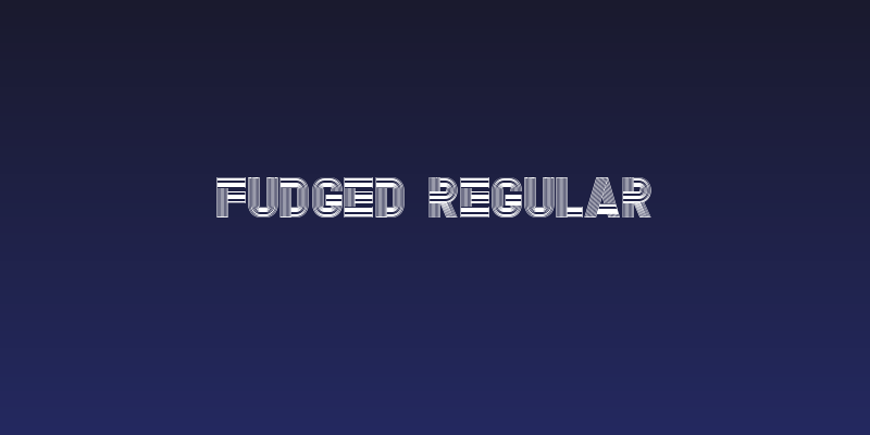 Fudged Regular Social Header