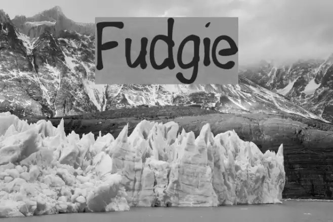 Fudgie Font examples