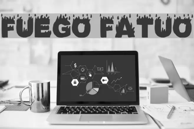 Fuego Fatuo Font examples