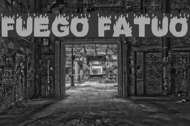 Fuego Fatuo Font examples