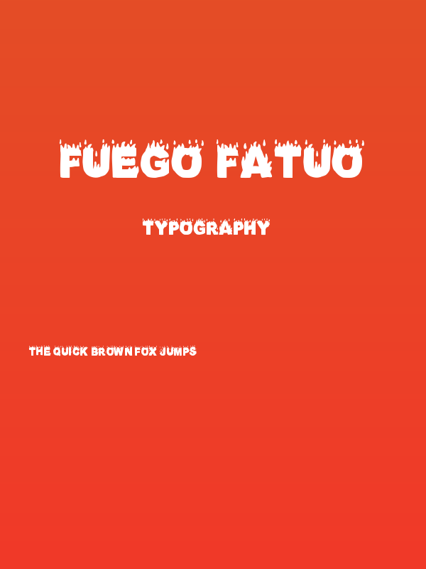 Fuego Fatuo Poster