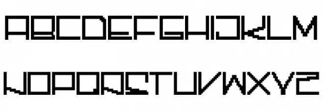 Fuego5000 Schriftart Groß