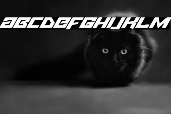 Fuel Injection Italic Font examples