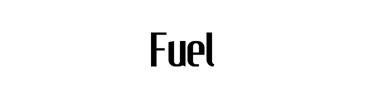 Fuel  フリーフォントのダウンロード