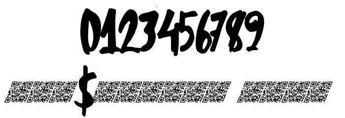 FuelControl Font OTHER CHARS