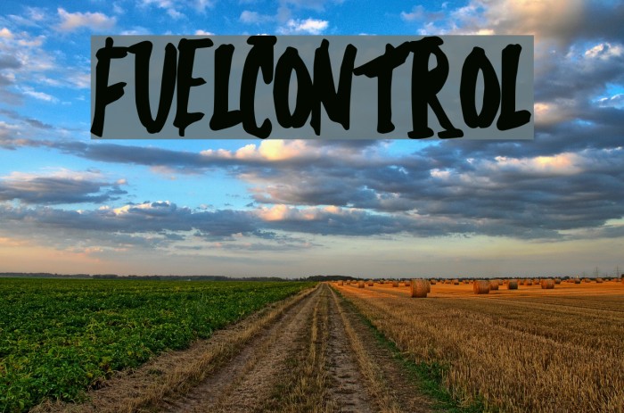 FuelControl Font examples