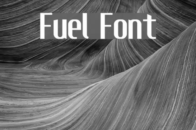 Fuel Font examples