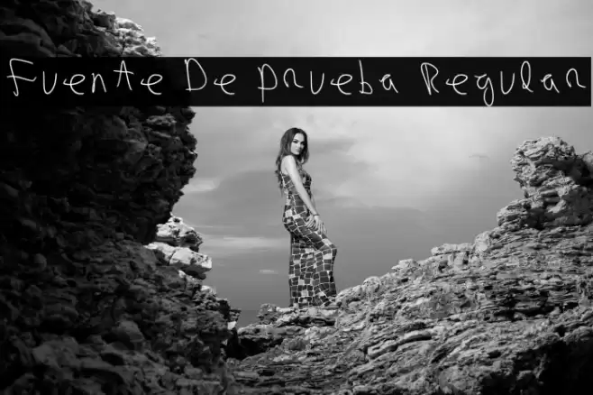 Fuente De Prueba Regular Fonte examples