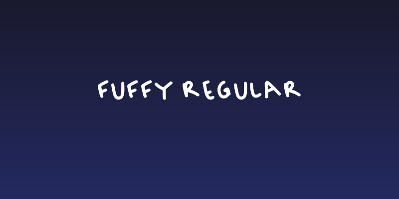Fuffy Regular Social Header