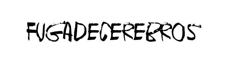 Fuga de cerebros  Free Fonts Download