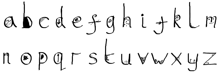 Fugacious Elixir Font LOWERCASE