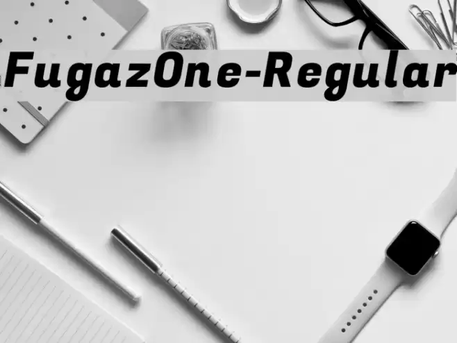 FugazOne-Regular Font examples