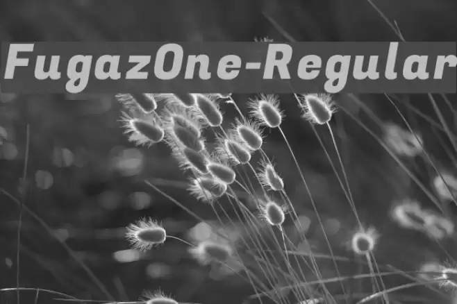 FugazOne-Regular Font examples