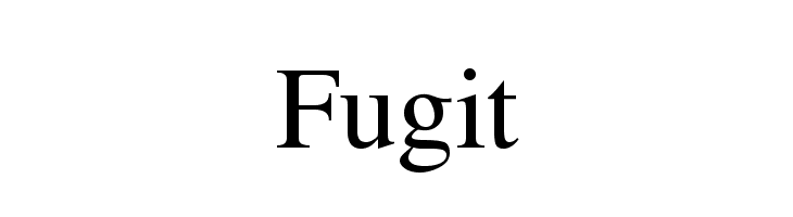 Fugit Font