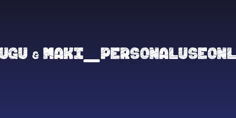 Fugu & Maki_PersonalUseOnly Social Header