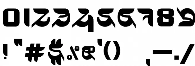 Fugue DemiBold Schriftart Anderer Schreiben