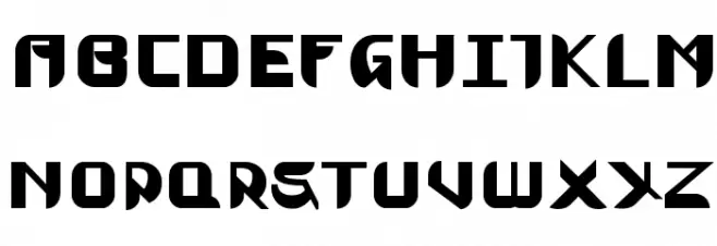 Fugue DemiBold フォント 大文字