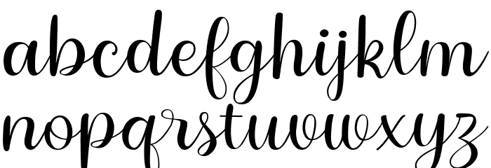 Fuiraqui Regular Font LOWERCASE