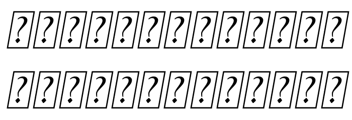 Fuji Quake Zone Font LOWERCASE