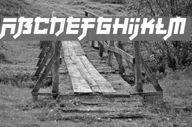 Fuji Quake Zone Font examples