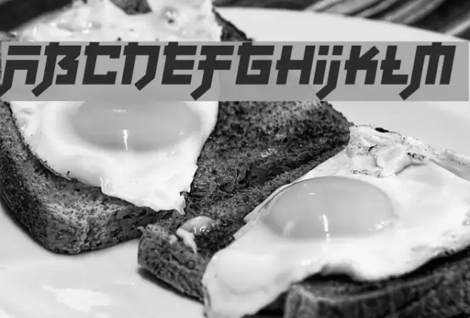 Fuji Quake Zone Font examples