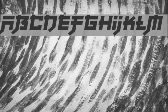 Fuji Quake Zone Font examples