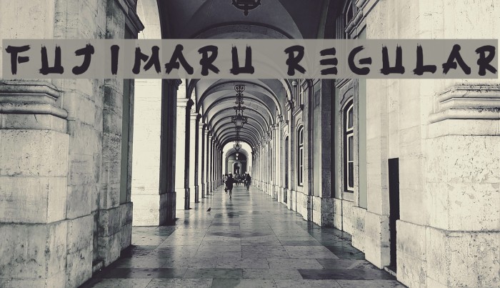 Fujimaru Regular Font examples