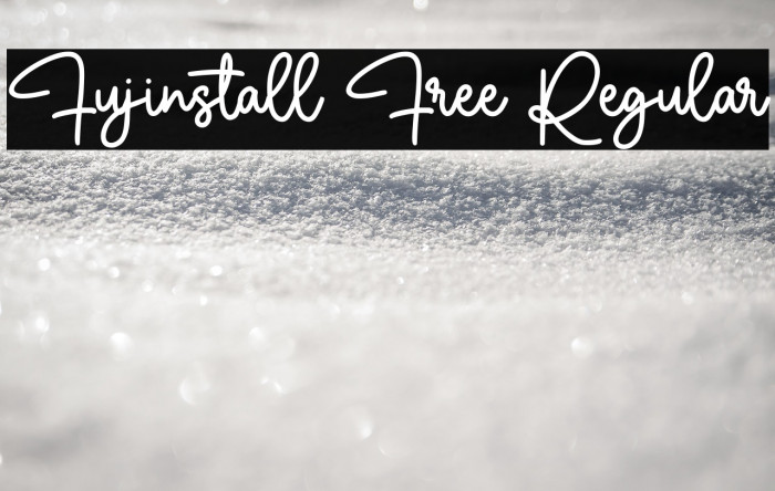 Fujinstall Free Regular Example 2