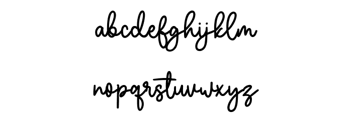 Fujinstall Free Regular Font LOWERCASE