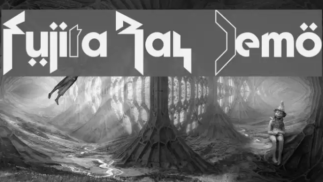 Fujita Ray [Demo] Font examples