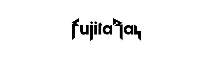 Fujita Ray  font caratteri gratis