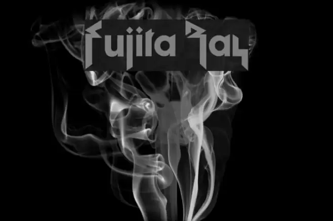 Fujita Ray Font examples