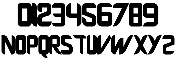 Fujiwara Manchester Font OTHER CHARS
