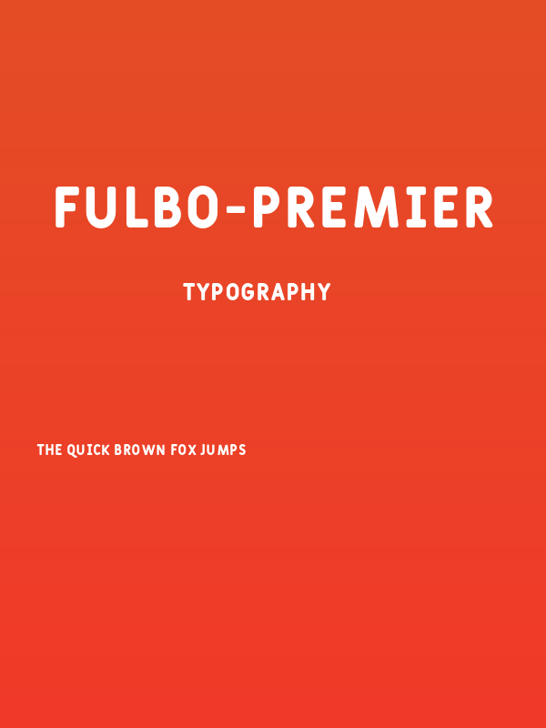Fulbo-Premier Poster