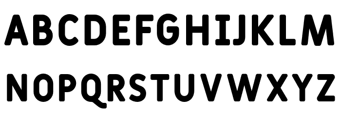 Fulbo-Tano Font LOWERCASE