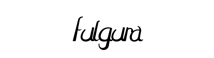 Fulgura  フリーフォントのダウンロード