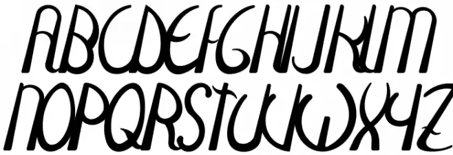 Fulgura Font Litere mari