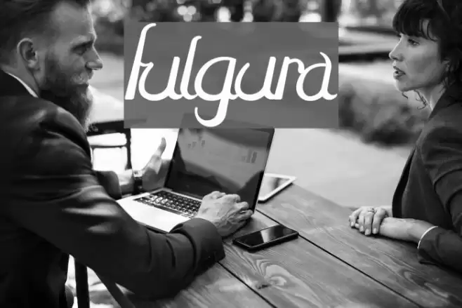 Fulgura Font examples