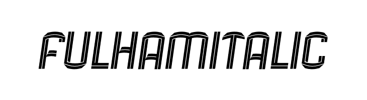 Fulham Italic  font caratteri gratis