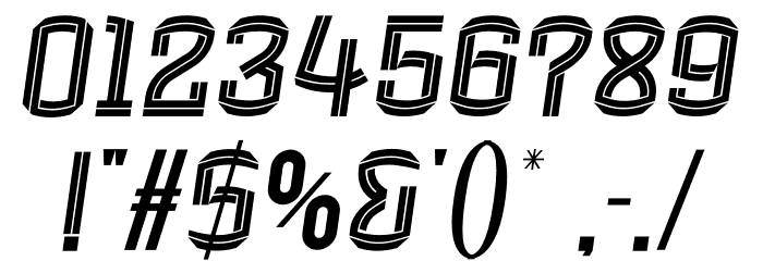 Fulham Italic 字体 其它煤焦