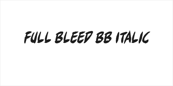 Full Bleed BB Italic Logo