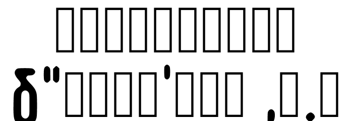Full Cube Kindness Font Regular Font OTHER CHARS