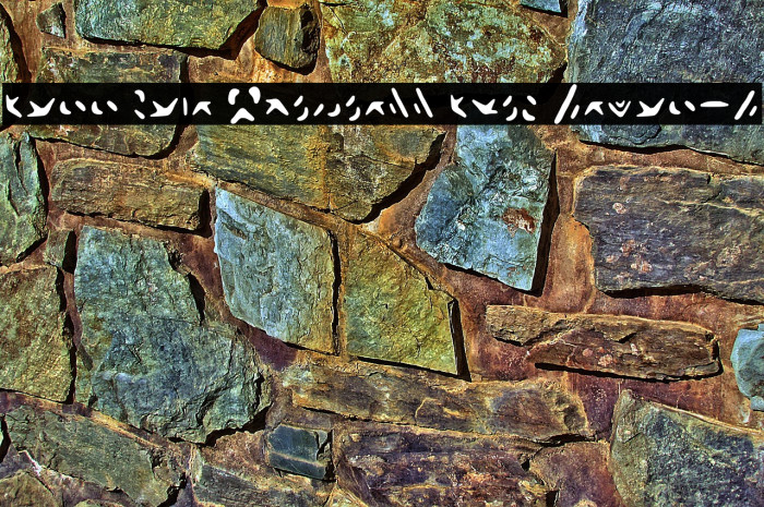 Full Cube Kindness Font Regular Example 3