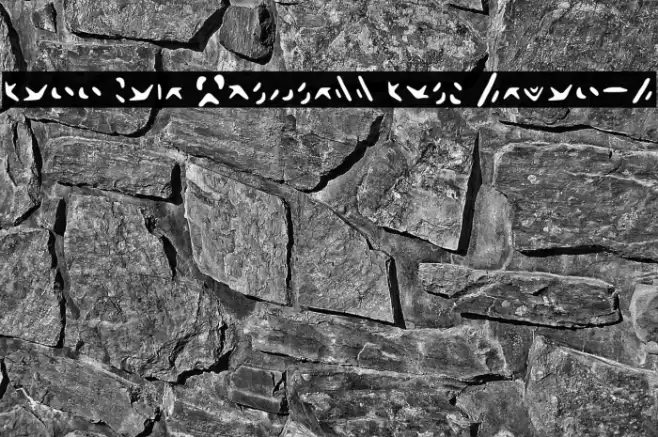 Full Cube Kindness Font Regular Fonte examples