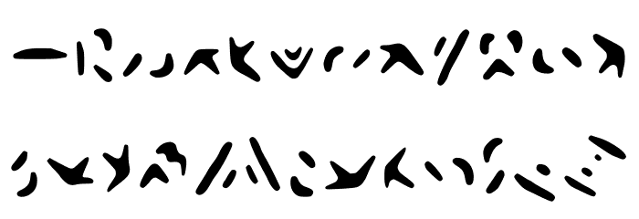 Full Cube Kindness Font Regular Font LOWERCASE