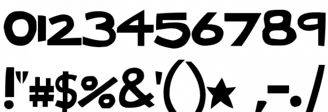 Full Dece Sans Font OTHER CHARS