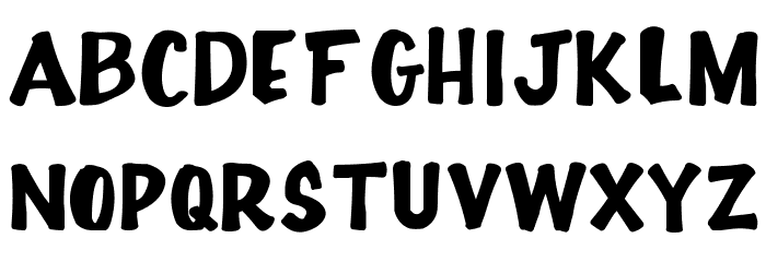 Full-House20 Font LOWERCASE