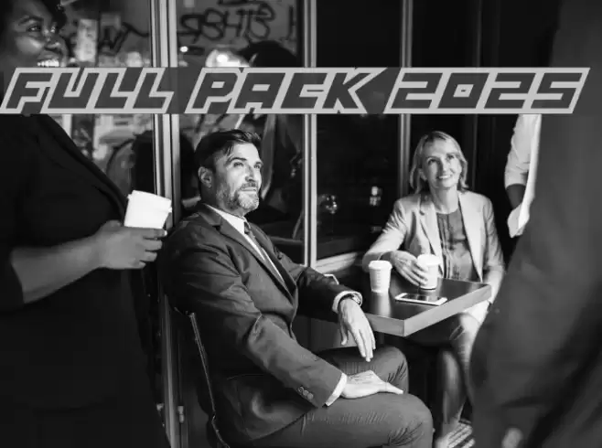 Full Pack 2025 Font examples